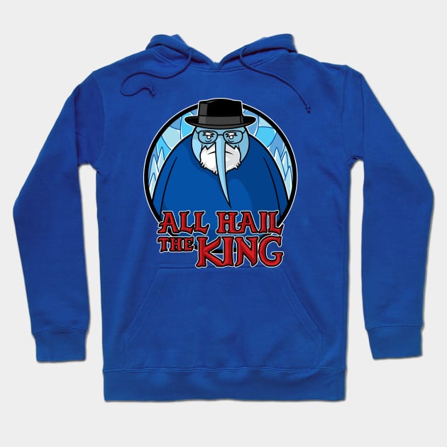 The King of Ice Hoodie by mikehandyart